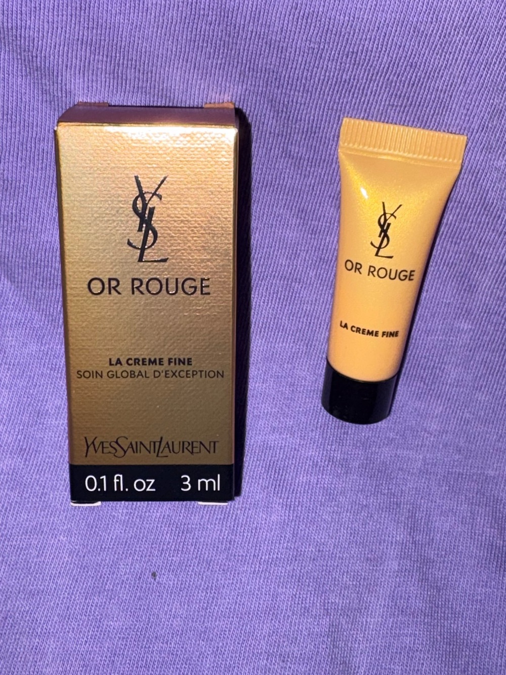 YSL Or Rouge La Crème Fine Deluxe Sample – 3 mL